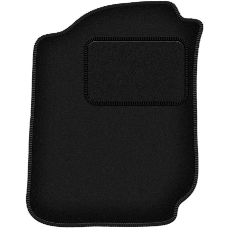 Tapis conducteur noir pour : Toyota Land Cruiser J90/J95 tout-terrain (1996-2001)