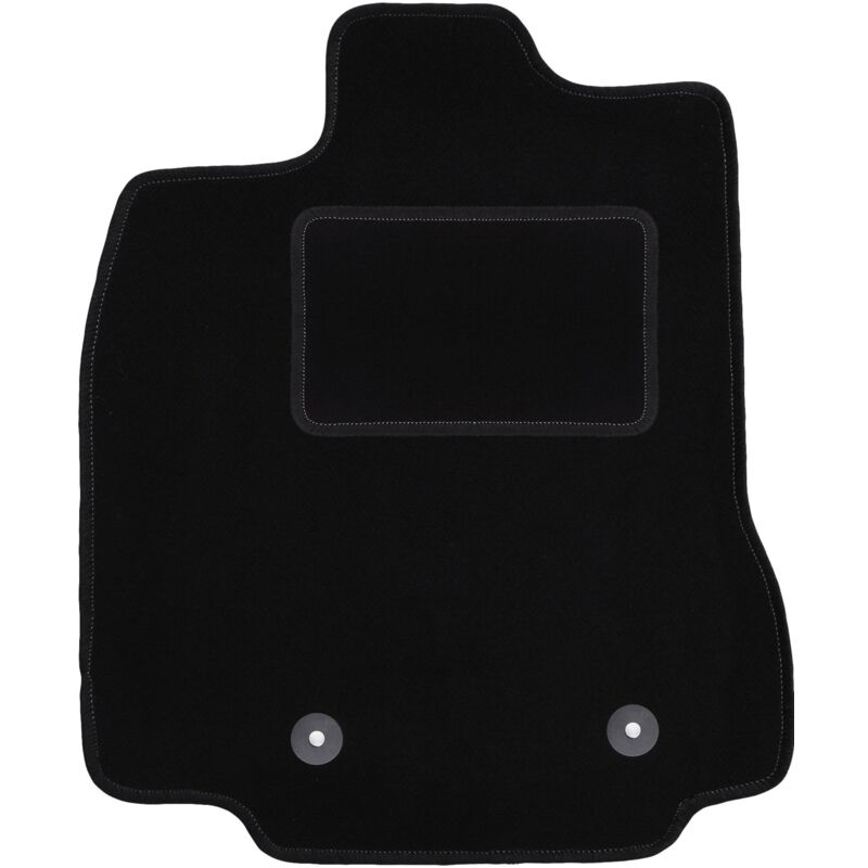 Tapis conducteur noir pour : Toyota Prius II à hayon (2003-2010)