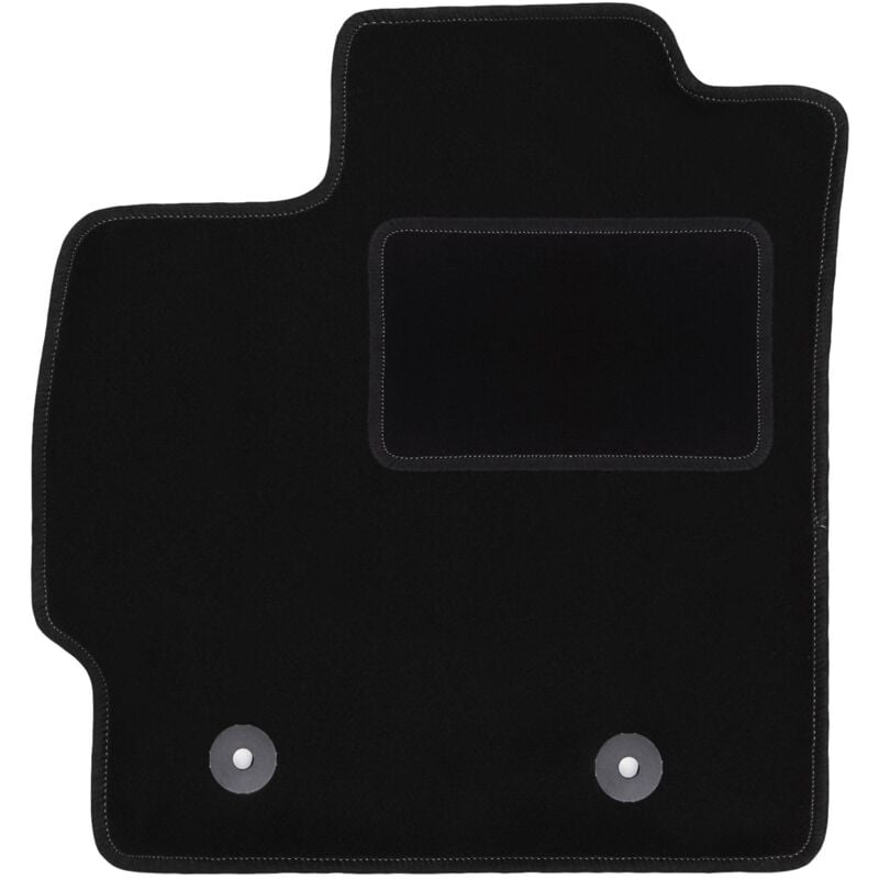 Tapis conducteur noir pour : Toyota Prius III à hayon (2009-2011)