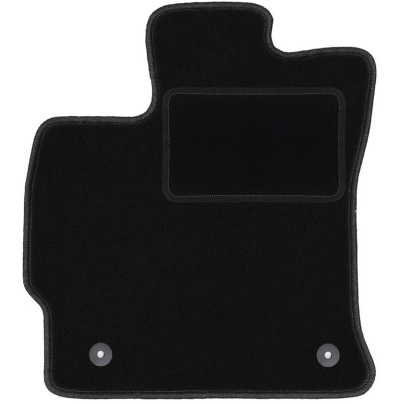 Tapis conducteur noir pour Toyota Prius III Plus 7 personnes (2011-)