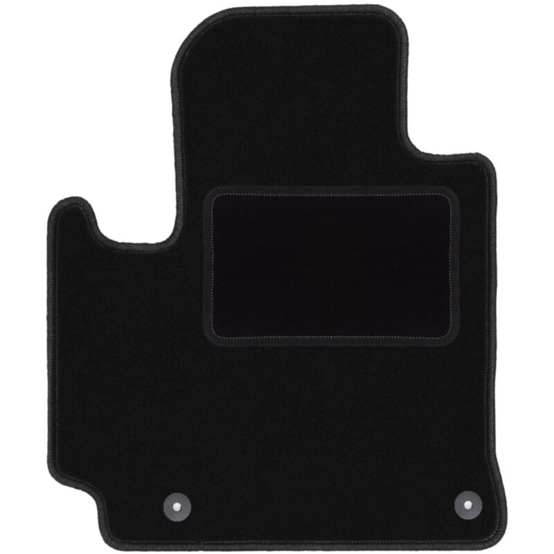 Tapis conducteur noir pour : Toyota RAV4 II 2WD 3 portes (2001-2005)