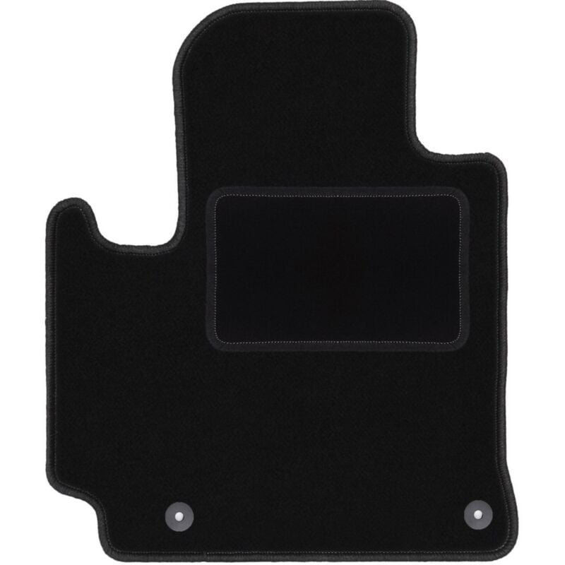 Tapis conducteur noir pour : Toyota RAV4 II 2WD 5 portes (2001-2005)