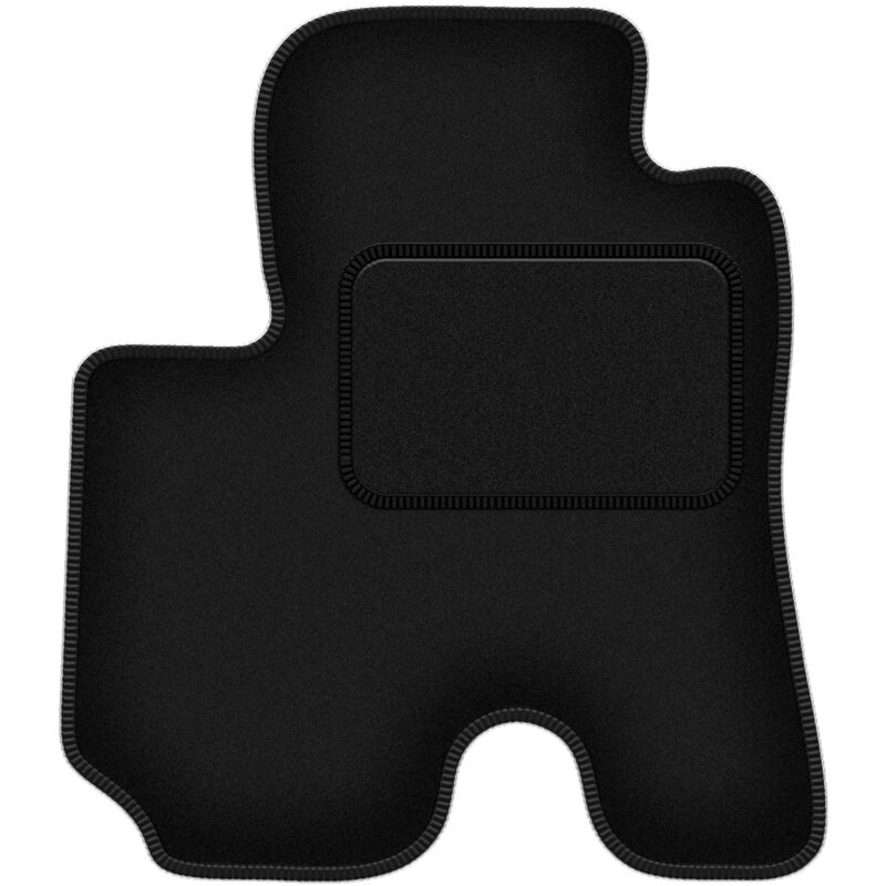 Tapis conducteur noir pour : Toyota RAV4 II FL 5 portes (2003-2005)