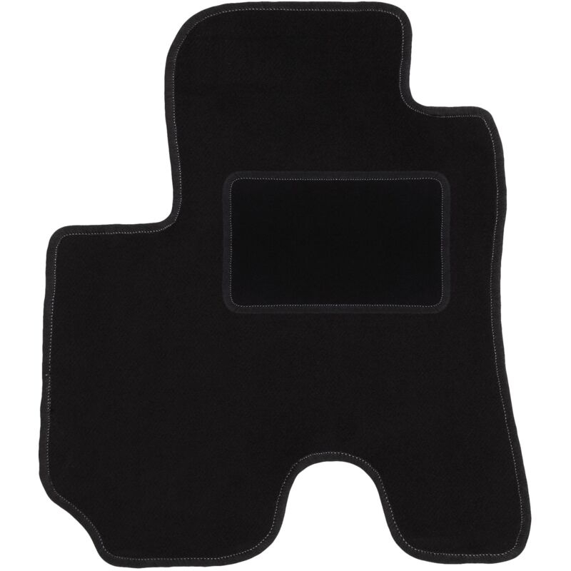 Tapis conducteur noir pour : Toyota RAV4 II SUV 5 portes (2000-2003)