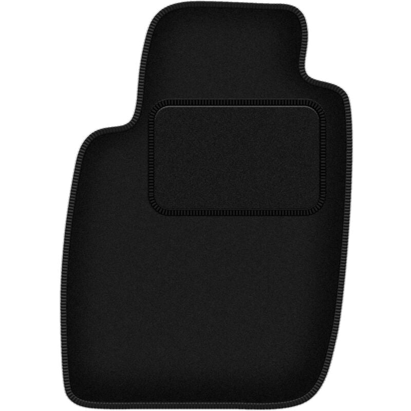 Tapis conducteur noir pour : Toyota Starlet P9 à hayon (1996-1999)