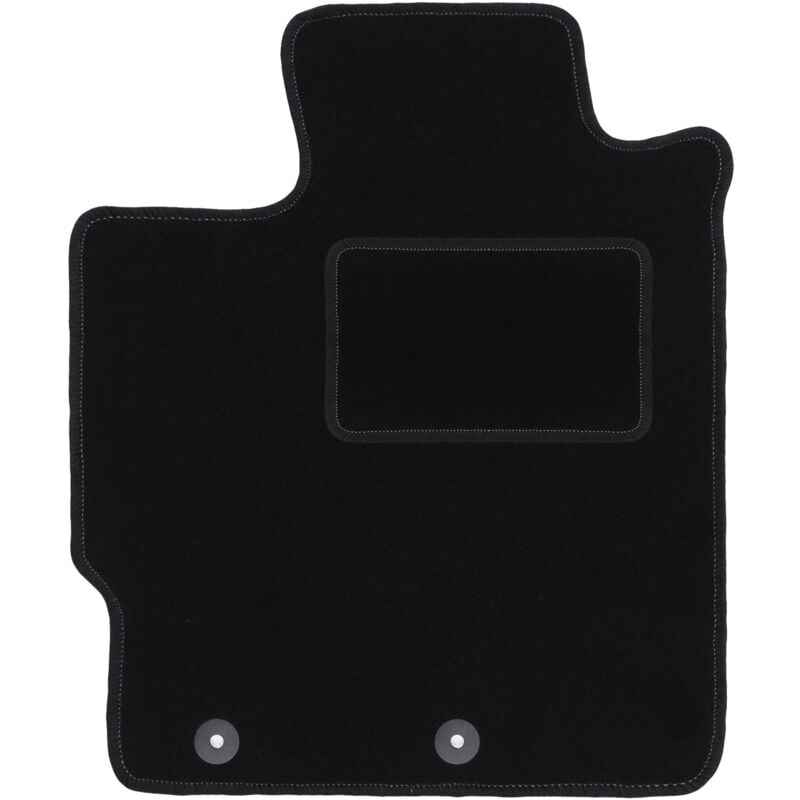 Tapis conducteur noir pour Toyota Yaris III essence (2011-2019)