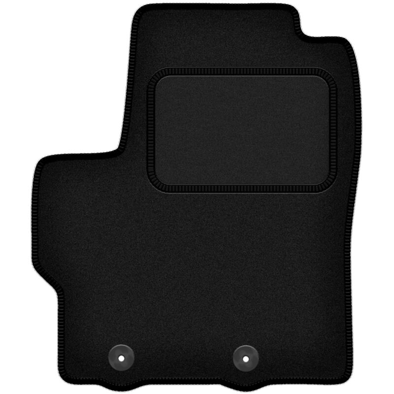 Tapis conducteur noir pour : Toyota Yaris IV à hayon (2020-)