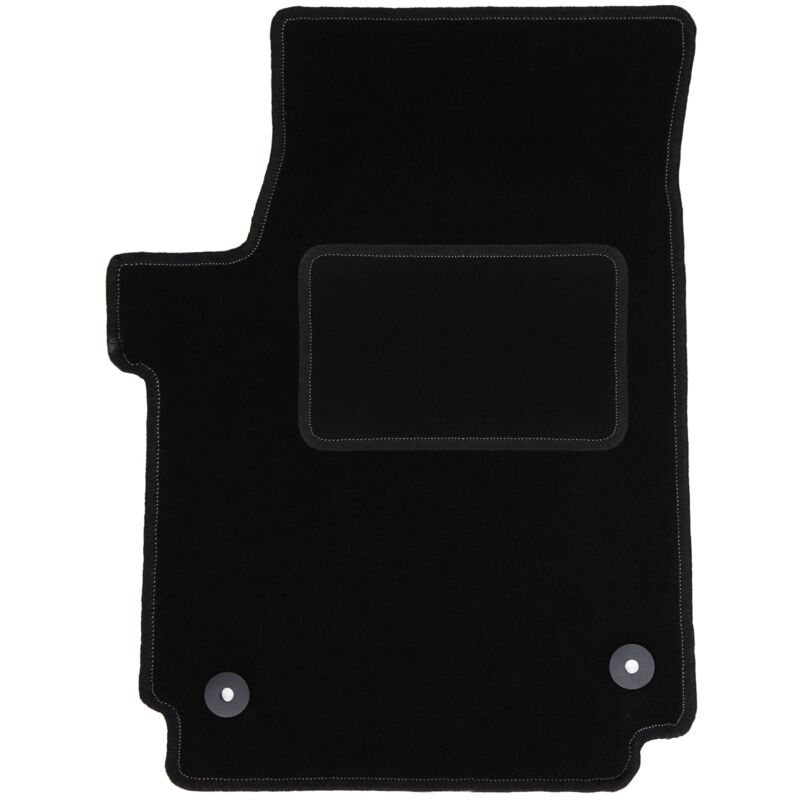 Tapis conducteur noir pour : Volkswagen Amarok pick-up (2010-)