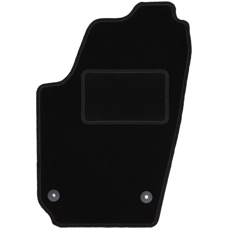 Tapis conducteur noir pour Volkswagen Fox à hayon (2005-2011)