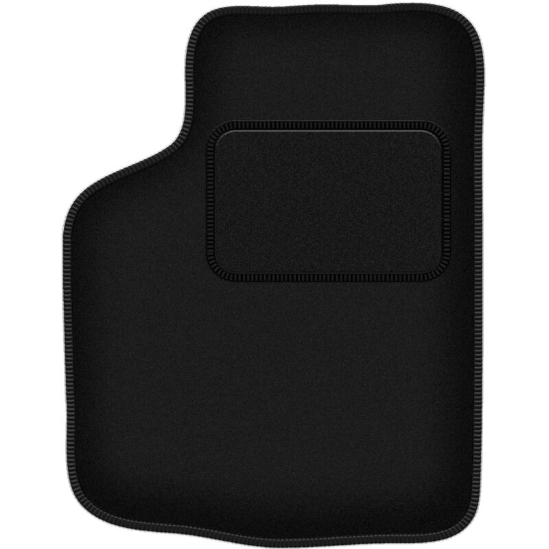 Tapis conducteur noir pour : Volkswagen Golf I cabriolet (1979-1993)