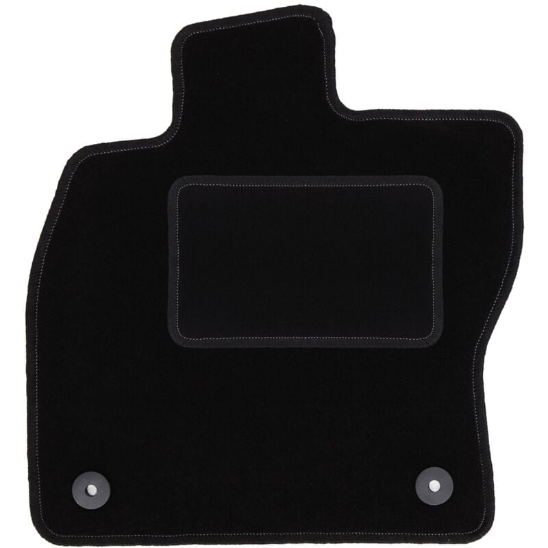 Tapis conducteur noir pour : Volkswagen Golf VII alltrack, berline, break, variante (2012-)
