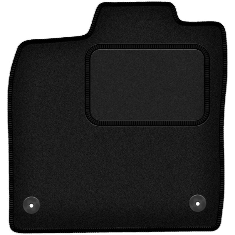 Tapis conducteur noir pour : Volkswagen ID.3 à hayon (2019-)