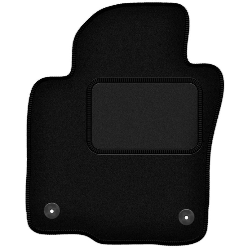 Tapis conducteur noir pour : Volkswagen Jetta VI berline, break, variante (2010-2018)