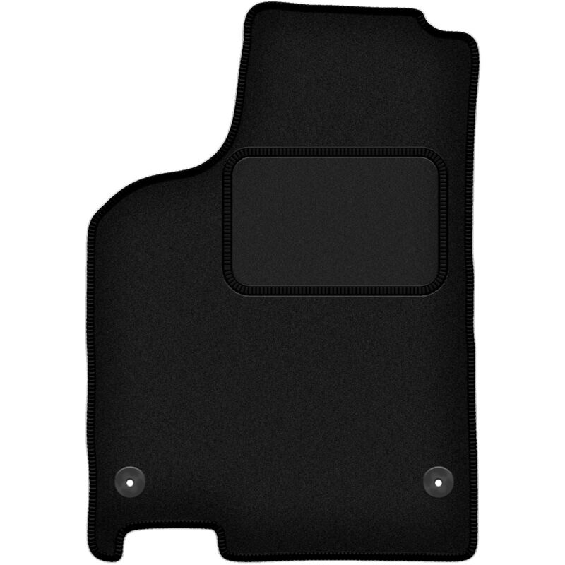 Tapis conducteur noir pour Volkswagen Lupo 3L à hayon (1997-2005)