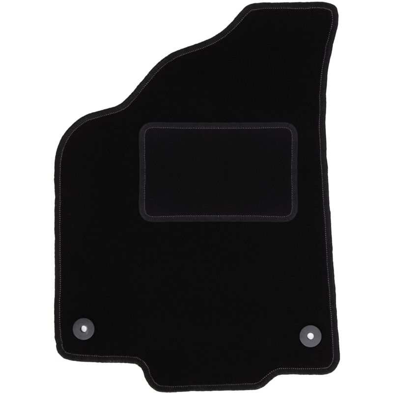 Tapis conducteur noir pour : Volkswagen Polo III 6N à hayon, berline, classique (1994-1999)