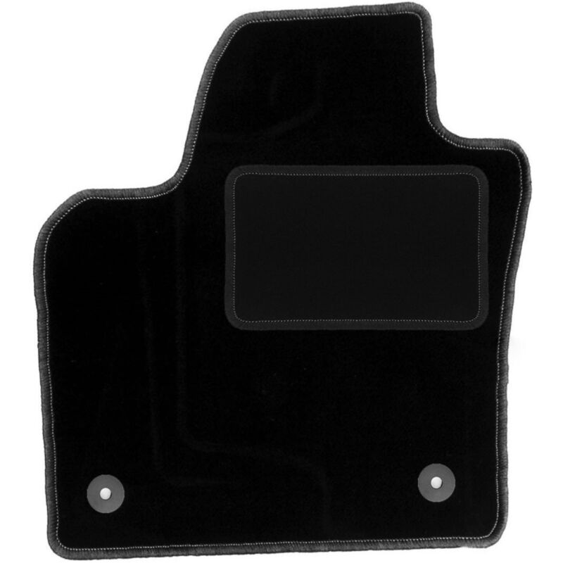 Tapis conducteur noir pour Volkswagen Polo VI à hayon (2017)