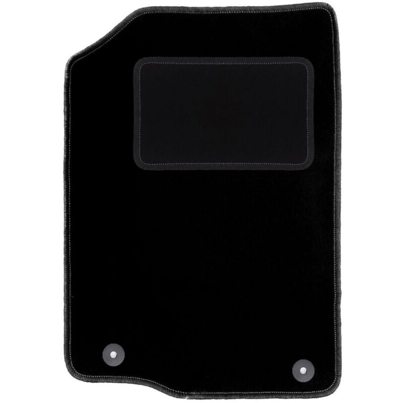 Tapis conducteur noir pour : Volkswagen Scirocco II coupé (1981-1992)