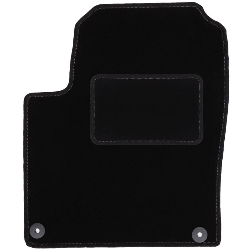Tapis conducteur noir pour : Volkswagen Sharan I monospace (1995-2010)