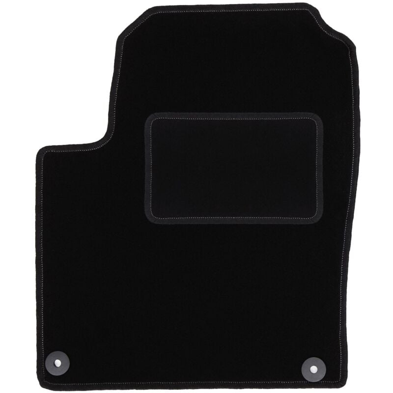 Tapis conducteur noir pour : Volkswagen Sharan I monospace (1995-2010)