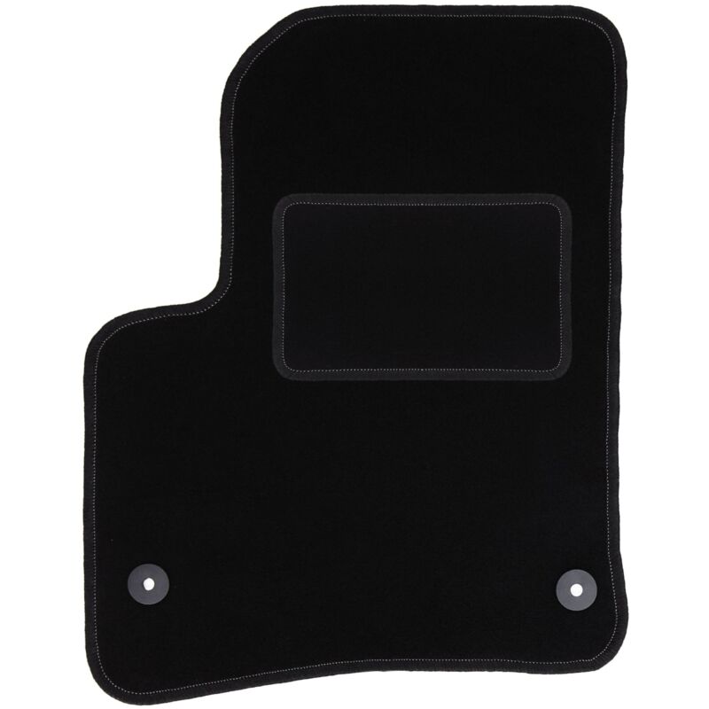 Tapis conducteur noir pour : Volkswagen Touareg I SUV (2002-2010)