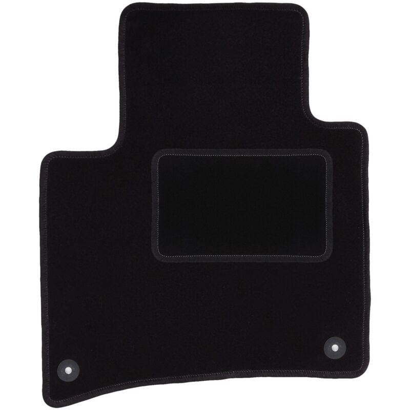 Tapis conducteur noir pour : Volkswagen Touareg II SUV (2010-)