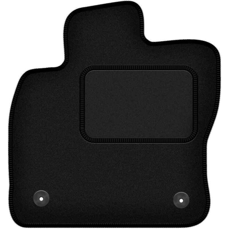 Tapis conducteur noir pour Volkswagen Touran II monospace (2016-)