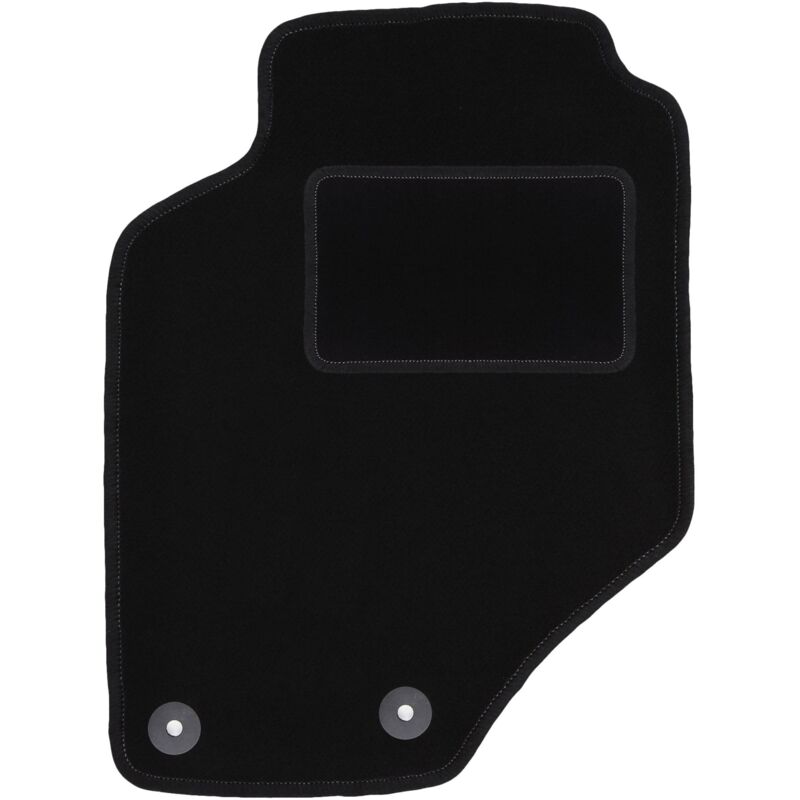 Tapis conducteur noir pour : Volvo C70 I cabriolet, coupé (1997-2005)