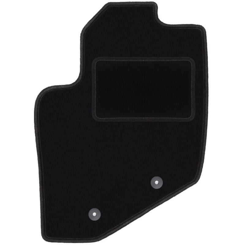 Tapis conducteur noir pour : Volvo S60 I liftback (2000-2009)