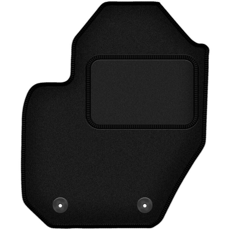 Tapis conducteur noir pour Volvo S60 II Long (2010-2018)