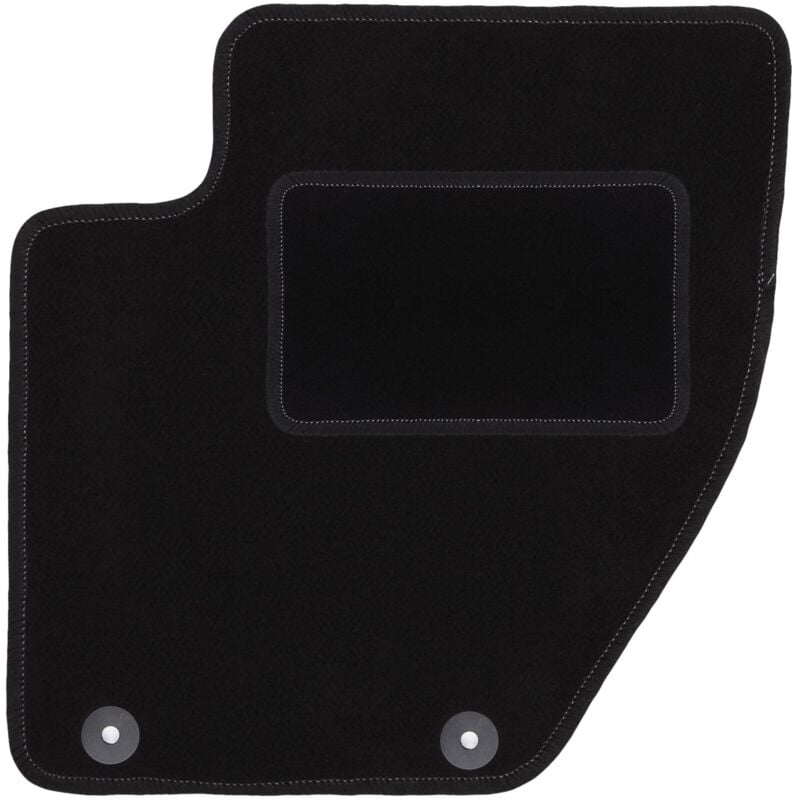 Tapis conducteur noir pour : Volvo V40 II break, cross-country (2012-)