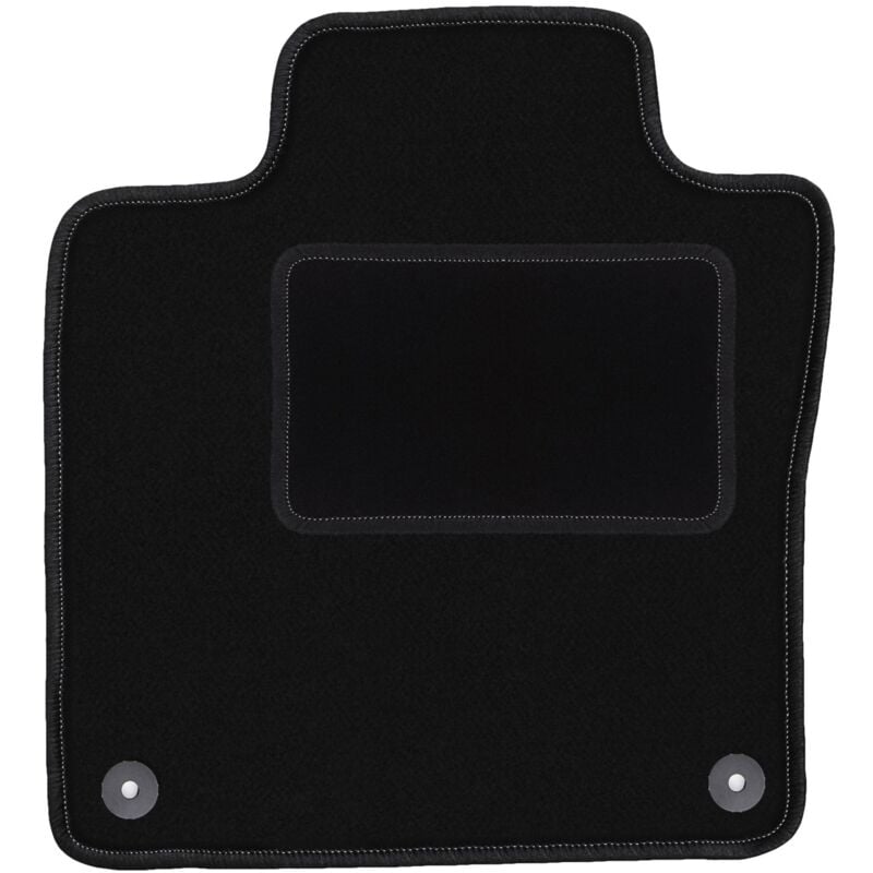 Tapis conducteur noir pour : Volvo XC60 II SUV (2017-)