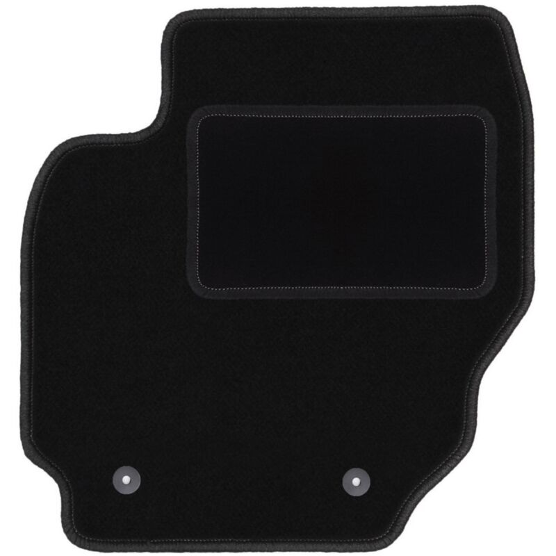 Tapis conducteur noir pour : Volvo XC70 III break (2007-2016)