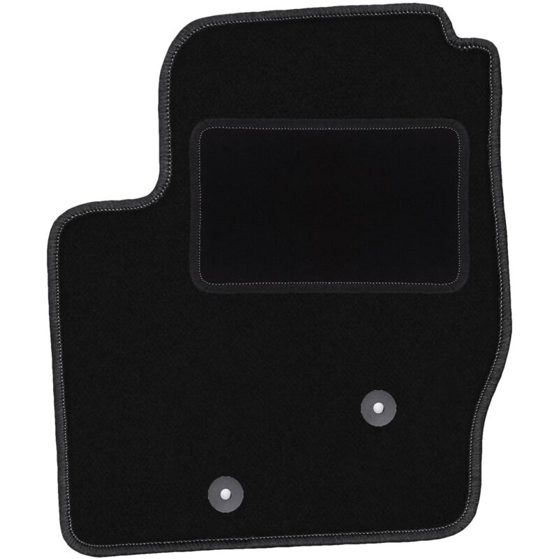 Tapis conducteur noir pour : Volvo XC90 I SUV 7 places (2002-2014)