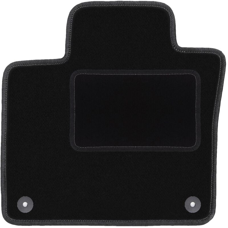 Tapis conducteur noir pour : Volvo XC90 II SUV (2015-)