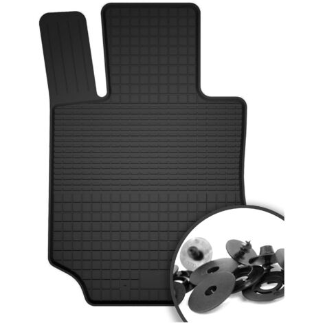 Tapis conducteur pour : Mercedes Classe C W205 avec repose-pieds, break, berline (2015-)