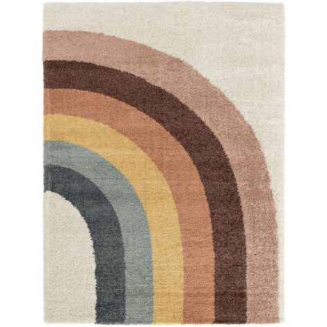 Tapis contemporain à motif géométrique - 160x230cm - LEELOO