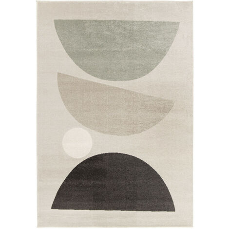 Tapis contemporain à motif géométrique - 160x230cm - LÉO II