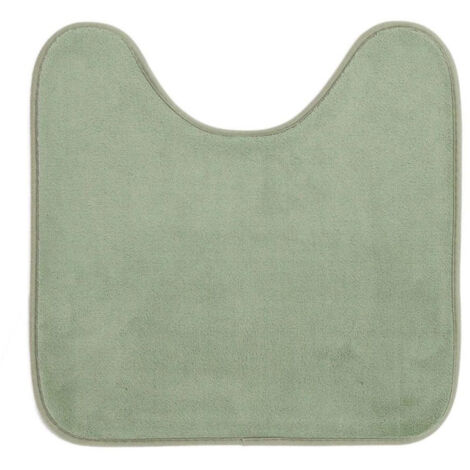 Tapis Contour WC "Vitamine" 45x45cm Sauge