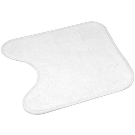 Tapis Contour WC "Vitamine II" 45x45cm Blanc