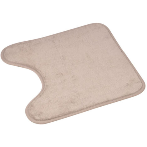 Tapis Contour WC "Vitamine II" 45x45cm Taupe