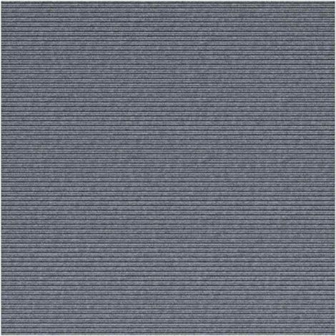 Tapis Couloir Gris clair 100 x 100 cm tissu