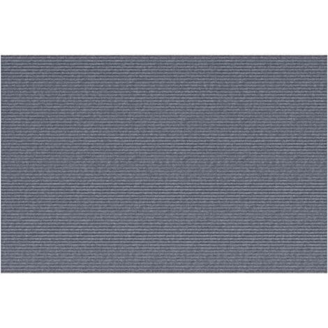Tapis Couloir Gris clair 100 x 150 cm tissu CFW60875