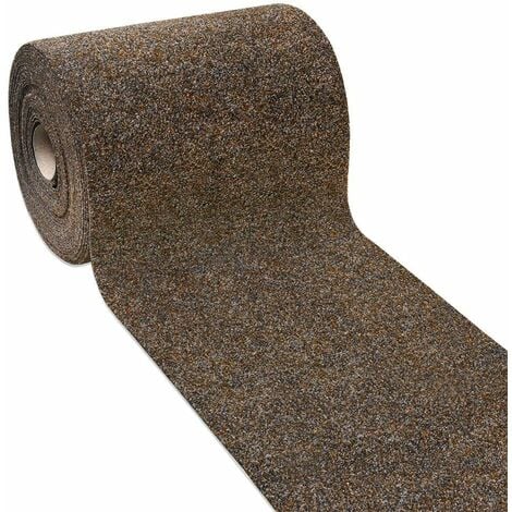 Tapis Coureur Au Mètre H50 Cm Antidérapant Moquette Entrée Boutique - Marron