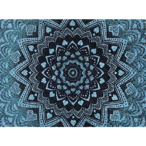 Tapis Crea Mandala Woodturqu50x70 - Vica