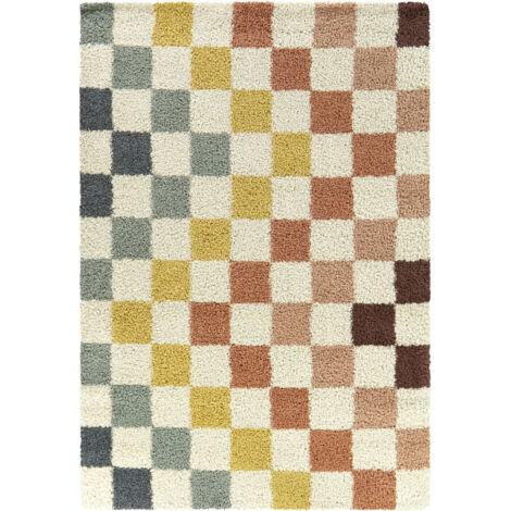 Tapis damiers - 160x230cm - Cassie
