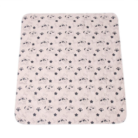 Tapis d'apprentissage imperméable réutilisable pour chiots et chats 80x90 cm