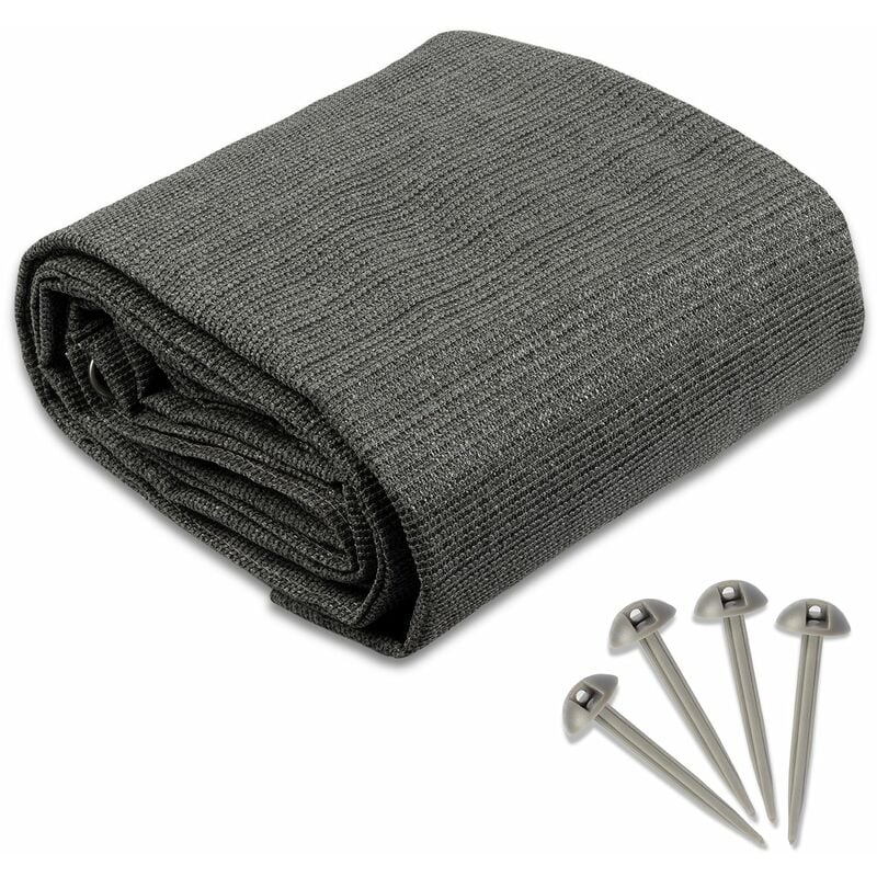 Tapis d'auvent 2,5 x 5 m 240 g/m² hdpe