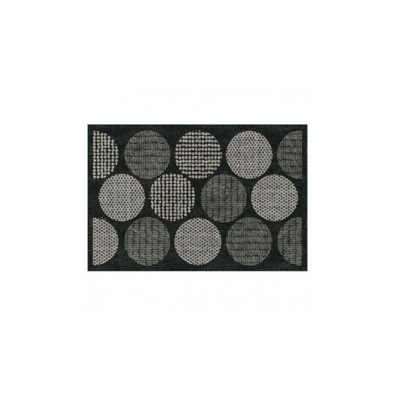 Tapis Déco VELVET Circles60x80cm - DECORMAT