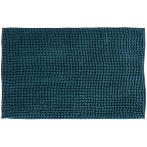 Tapis de bain 50x80cm colorama bleu pétrole - 5five