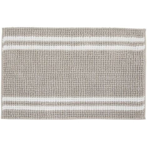 Tapis de bain 80x50cm marron - 5five